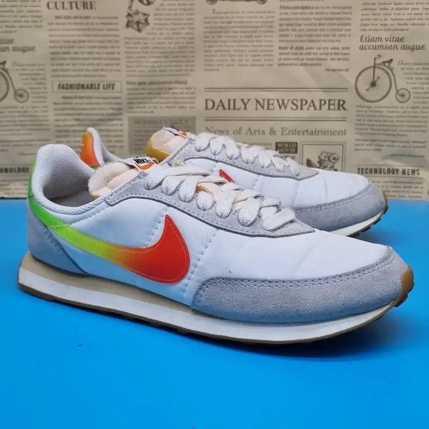 [BUNJANG] Nike Waffle Trainer "Sail Light" Sneakers / 나이키 와플트레이너 세일라이트 운동화250