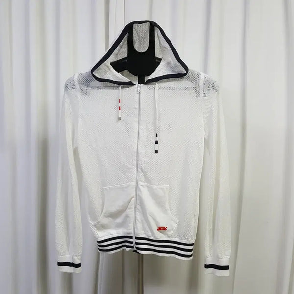 [BUNJANG] JDX Women's Golf Hooded Zip-Up Cardigan Size 95 / JDX 여성 골프 후드 집업 가디건 95 오일장