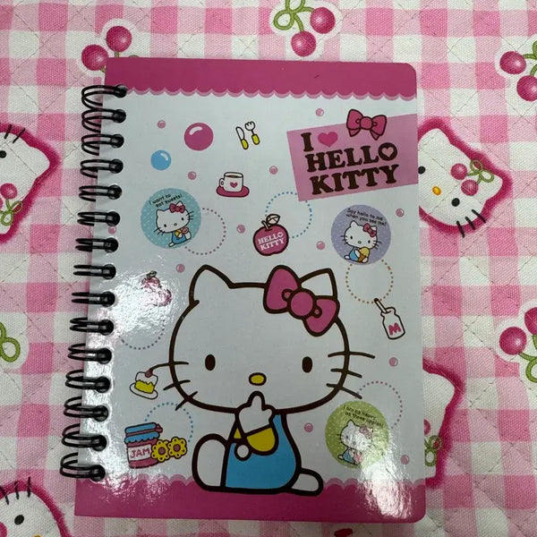 [BUNJANG] Sanrio Classic Hello Kitty Mini Spring Notebook / 산리오 고전 헬로키티 미니 스프링 노트 키티