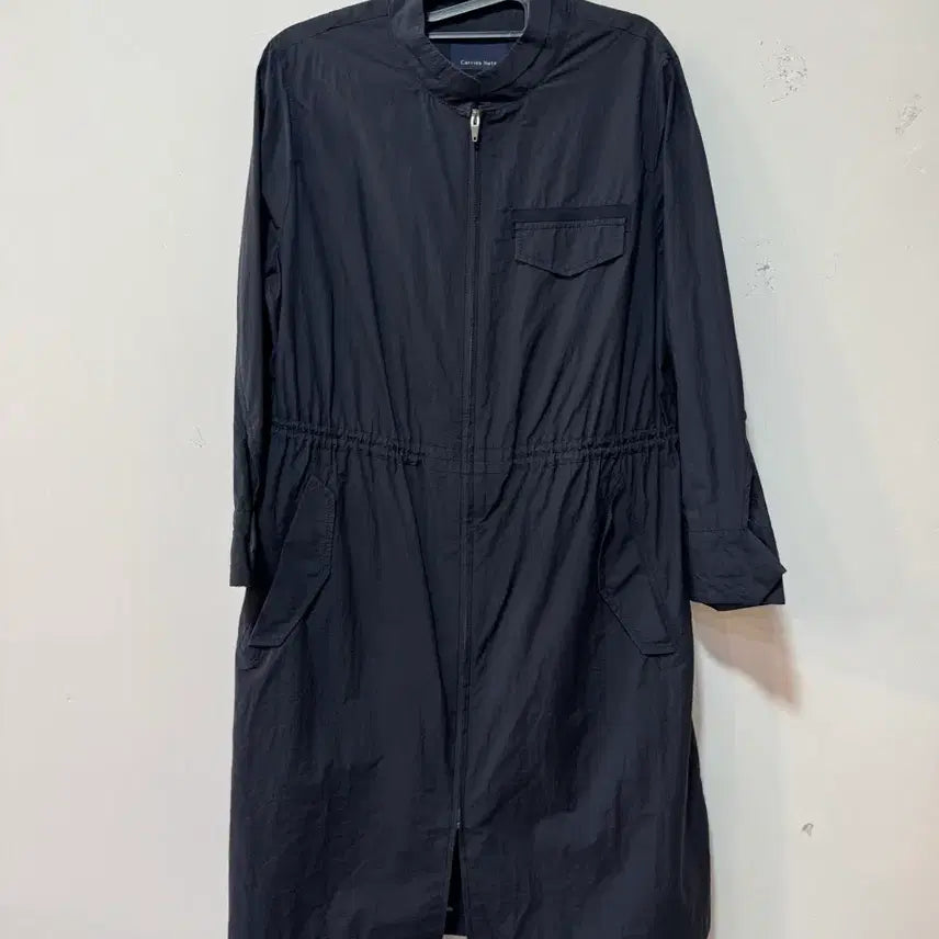[BUNJANG] Carries Note Zip-Up Coat Dress Navy Size 55 / Carries Note 집업 코트 원피스 네이비 55