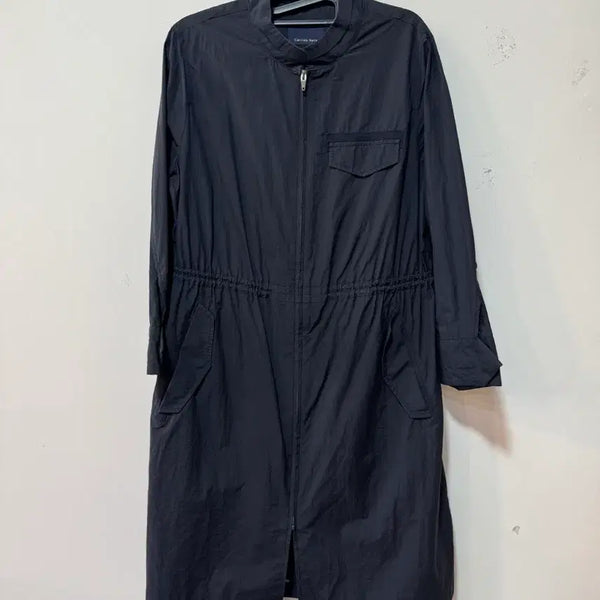 [BUNJANG] Carries Note Zip-Up Coat Dress Navy Size 55 / Carries Note 집업 코트 원피스 네이비 55