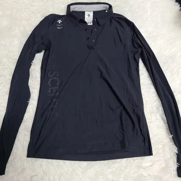 [BUNJANG] Descente Golf Women's Cooling Long Sleeve Golf Top XS / 데상트 골프 냉감 기능성 골프티 xs
