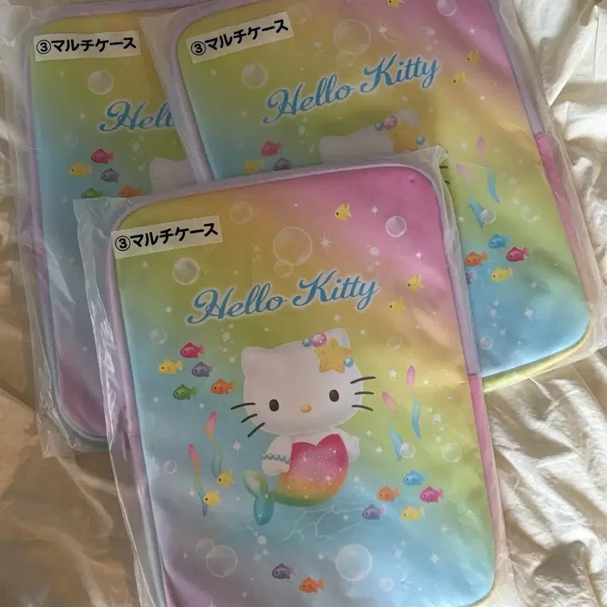 [BUNJANG] Hello Kitty Atari Kuji 3rd Prize Tablet Pouch / 헬로키티 아타리쿠지 3등상 태블릿파우치
