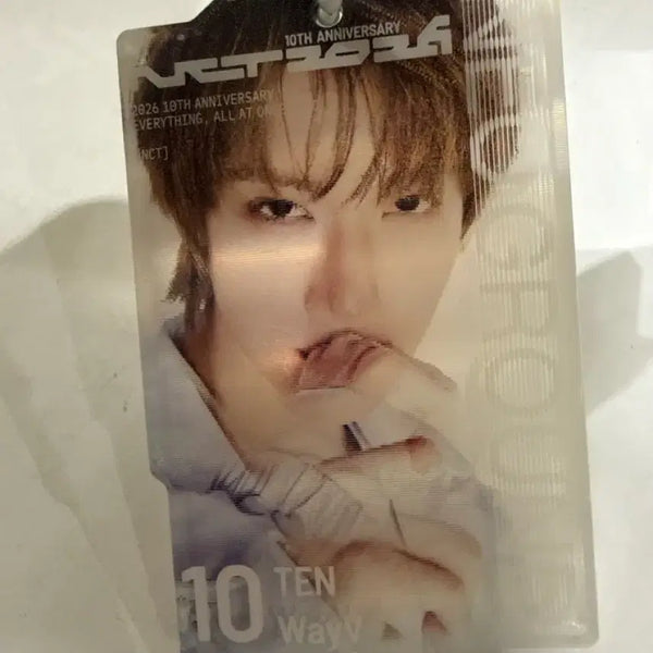 [BUNJANG] NCT Neo City 10th Anniversary Ten Transparent Photocard / NCT 네오굿즈 텐 10주년 기념 투명 포토카드