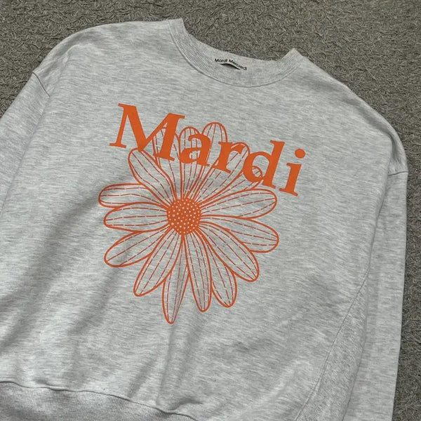 [BUNJANG] Mardi Mercredi Sweatshirt Women's Size 100-105 / [우먼100-105] 마르디메크르디 맨투맨