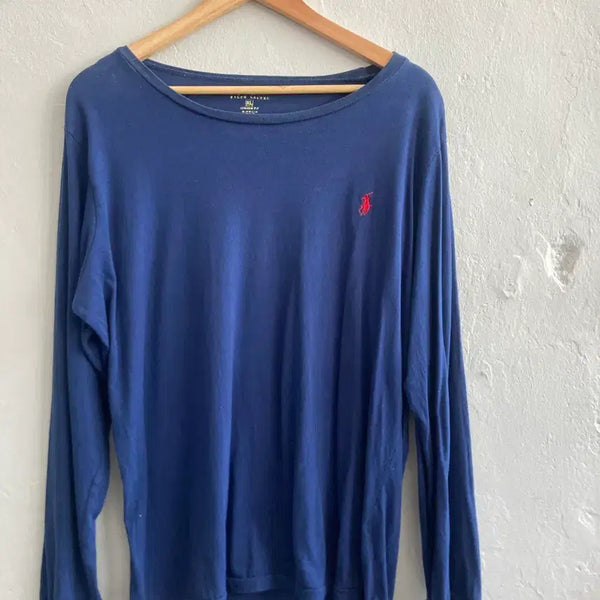 [BUNJANG] Polo Ralph Lauren Long Sleeve T-Shirt Navy / 폴로 랄프로렌 긴팔 티셔츠 네이비