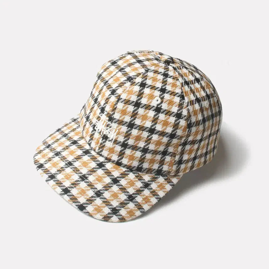 [BUNJANG] Stussy Check Pattern Ball Cap / 스투시볼캡 [STUSSY]_2849