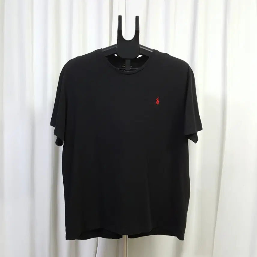[BUNJANG] Polo Ralph Lauren Men's Black XL Crew Neck Short Sleeve T-Shirt / 21년 폴로랄프로렌 남성 라운드넥 반팔 티셔츠 블랙 XL오일장 0331