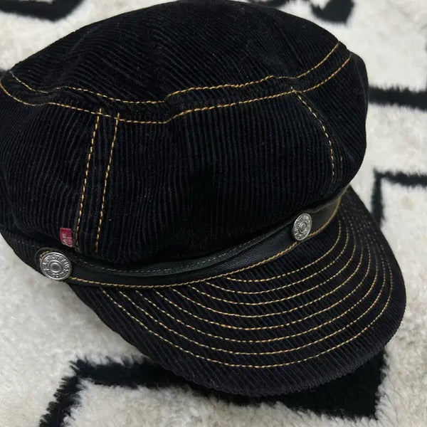[BUNJANG] Levi's New Voice Corduroy Cap / Black / 리바이스 뉴보이스 코듀로이 캡/블랙