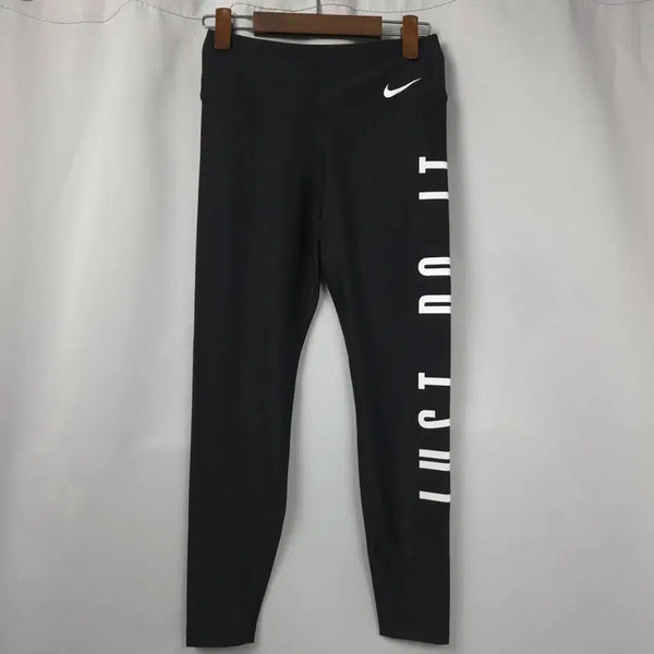 [BUNJANG] Nike Swoosh Logo Performance Black Leggings Women's M / 새상품급) 여M (28) 스우시 로고 기능성 블랙 레깅스
