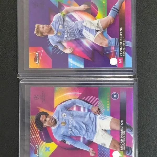 [BUNJANG] Finest De Bruyne / Hamilton 75/299 Limited Edition Trading Cards / 파이니스트 맨시티 데브라이너 / 해밀턴 75/299한정