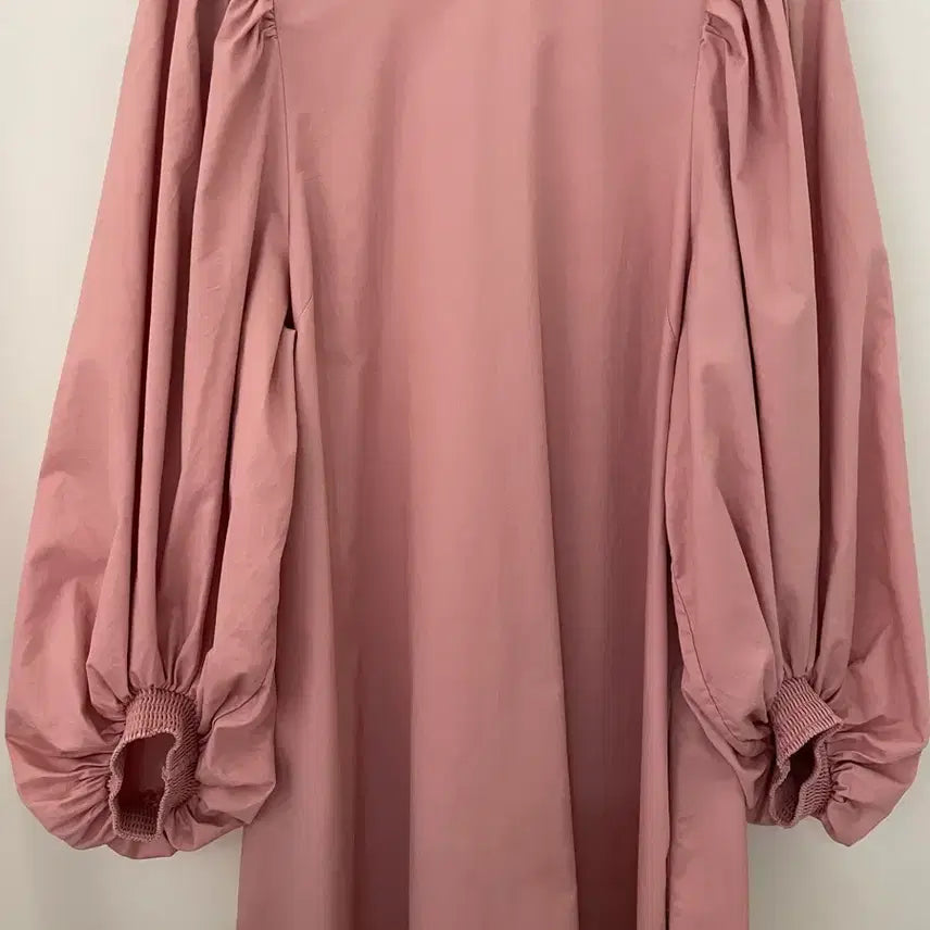 [BUNJANG] COS Shirring Sleeve Pink Women's Dress / [36]COS 셔링 소매 핑크색 여성 원피스(택있음)