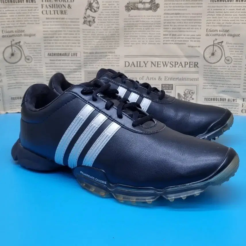 [BUNJANG] Adidas Powerband Men's Golf Shoes / 아디다스 파워밴드 남성골프화270