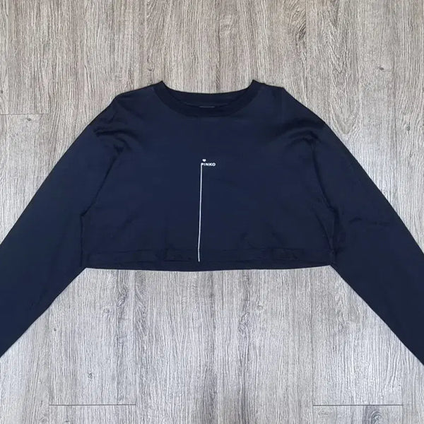 [BUNJANG] PINCO X PATRICK MCDOWELL Organic Cotton Cropped Long Sleeve S / 핀코 X 패트릭 맥도웰 오가닉코튼 크롭 긴팔 S _ 여성