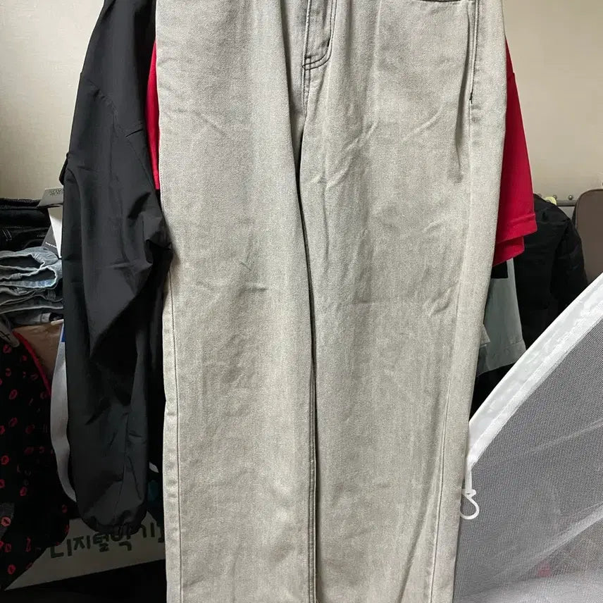 [BUNJANG] TOPI Wide Denim Pants / 토피 와이드 데님 팬츠