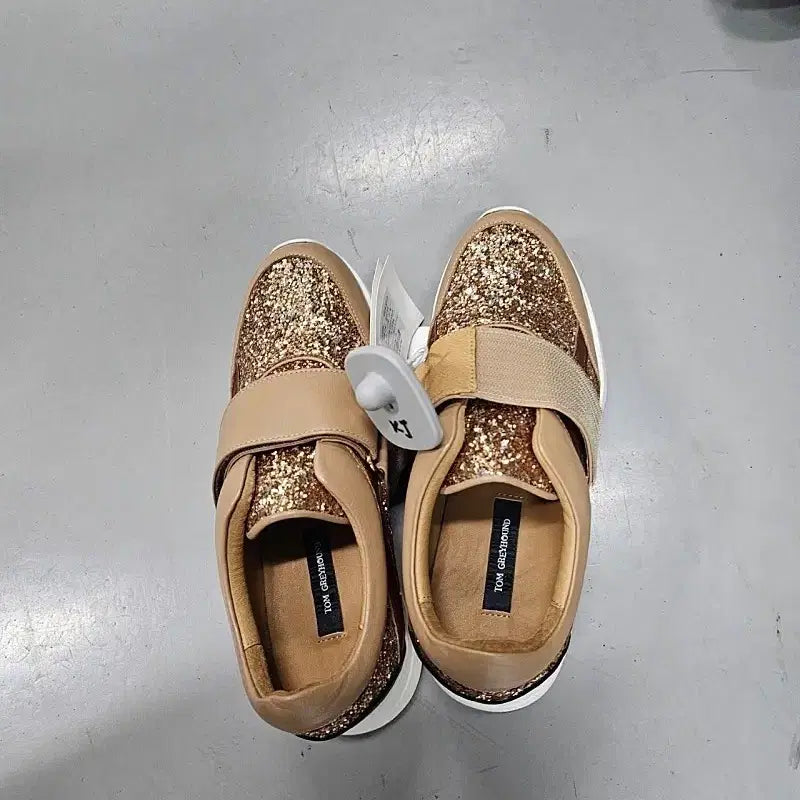 [BUNJANG] Hansome Glitter Slip-On Sneakers (240) / 한섬 운동화 240 스니커즈  슬립온