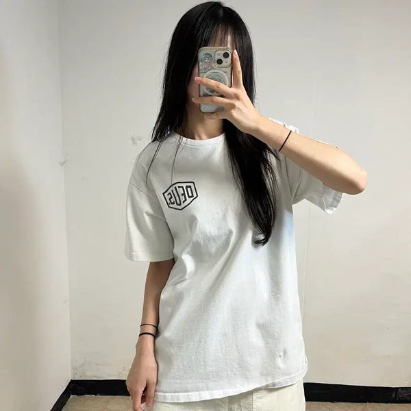 [BUNJANG] Deus Ex Machina White T-Shirt (M) / 데우스 화이트 반팔
