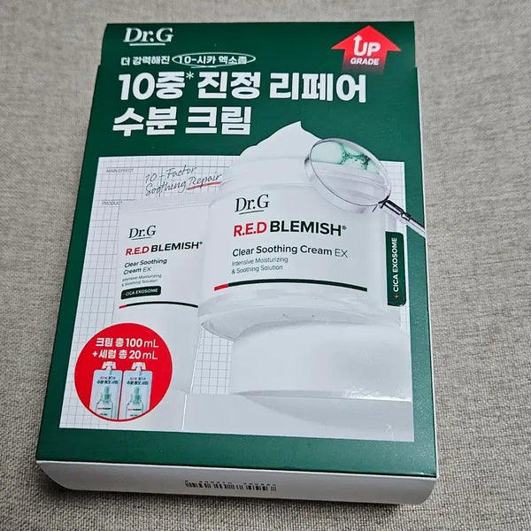 [BUNJANG] Dr.G Red Blemish Clear Soothing Cream EX Special Set / (새상품) 닥터지 레드블레미쉬 클리어 수딩크림 EX 기획세트