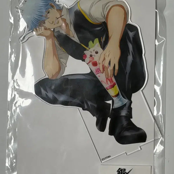 [BUNJANG] Gintama Gintoki Big Acrylic Stand Parfait / 은혼 긴토키 빅아크릴 스탠드 파르페