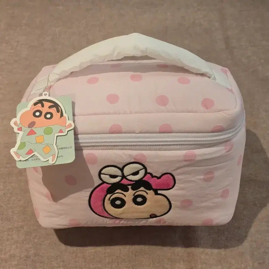 [BUNJANG] Crayon Shin-chan Cosmetic Pouch / 짱구는못말려 화장품 파우치