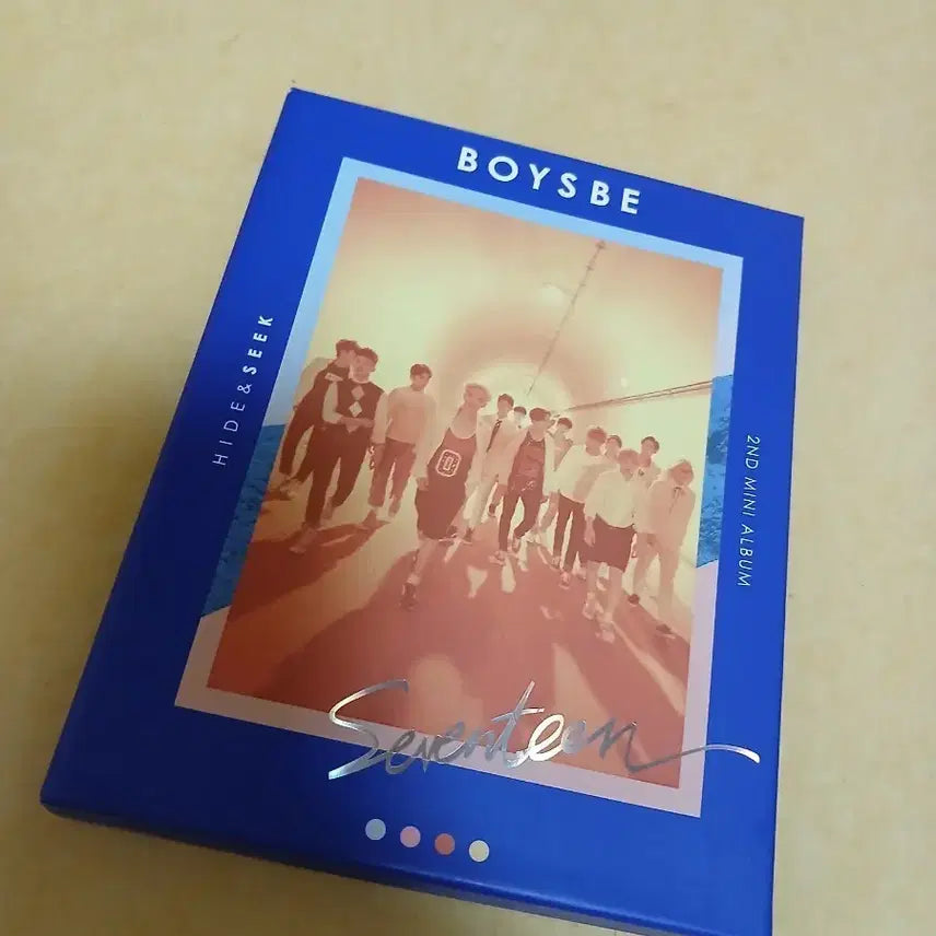 [BUNJANG] SEVENTEEN 2nd Mini Album BOYSBE HIDE&SEEK Version / 세븐틴 두 번째 미니 앨범 BOYSBE HIDE&SEEK 버전