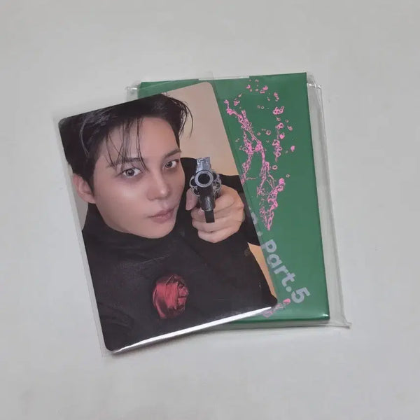 [BUNJANG] ATEEZ Golden Hour 5 Sealed Album & Jongho Photocard Bundle Set / 에이티즈 골든아워5 미개봉 포카앨범 및 종호 포카 일괄양도