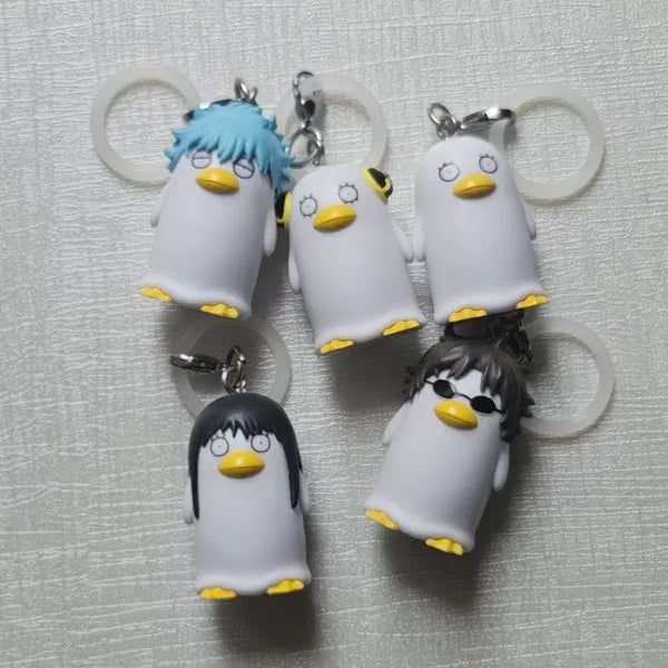 [BUNJANG] Gintama Elizabeth Mesirushi Gacha Keychain Set / 은혼 엘리자베스 메지루시 가챠 키링 5종 올콜 일괄