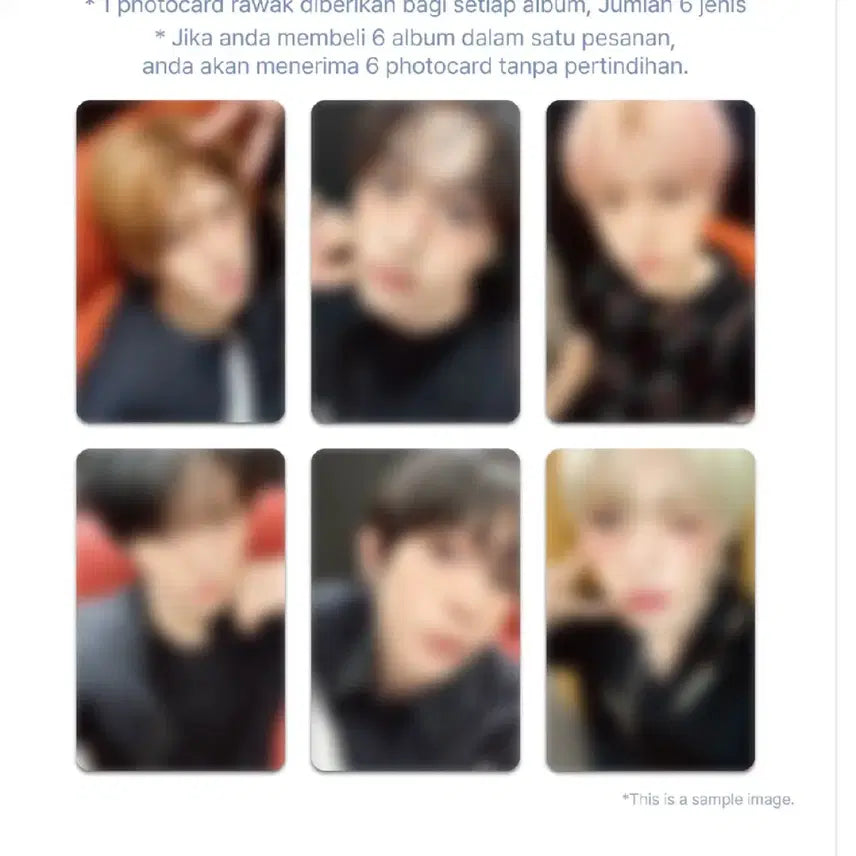 [BUNJANG] NCT WISH Riku Yushi Sakuya Jaehee Ryo Kuala Lumpur Lucky Draw Photocard Set / 엔시티위시 쿠알라룸푸르 미공포 포카 양도 리쿠 유우시 사쿠야 재희 료
