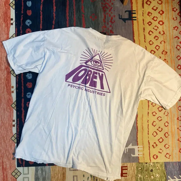[BUNJANG] OBEY Graphic T-Shirt / 오베이 그래픽 반팔