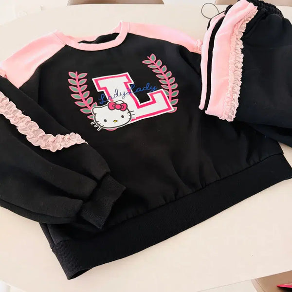 [BUNJANG] Vintage Hello Kitty Training Set / 빈티지 키티 트레이닝세트