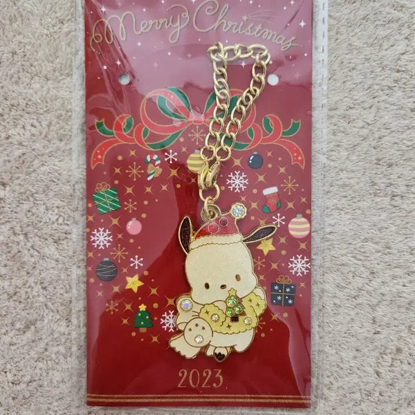 [BUNJANG] Sanrio Pochacco 2023 Christmas Keyring / 산리오 포차코 2023년도 크리스마스 키링