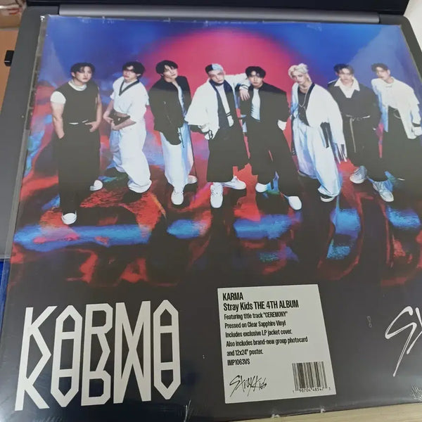 [BUNJANG] Stray Kids 4th Album Transparent Sapphire Color LP / 스트레이키즈 4집( 투명사파이어컬러 LP)