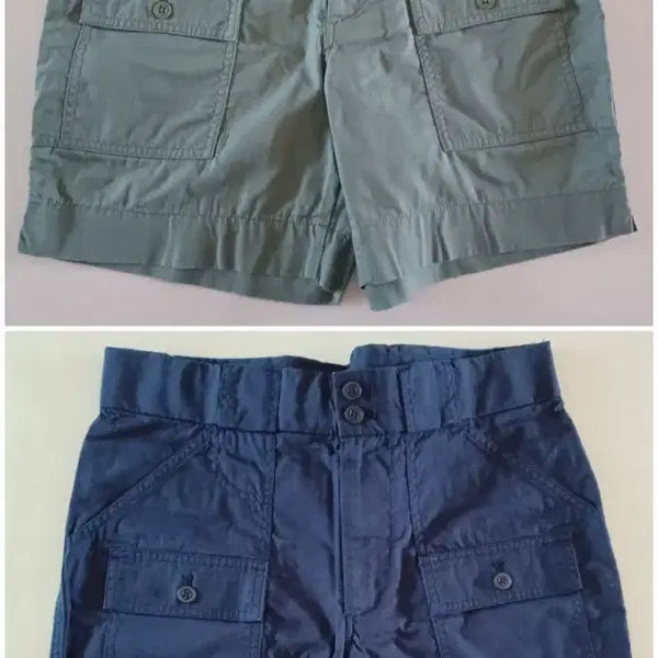 [BUNJANG] Uniqlo x Michael Bastian Shorts Bundle (Khaki, Navy) - Size M / 유니클로 x 마이클 바스티안 반바지 M 새상품 2벌 일괄