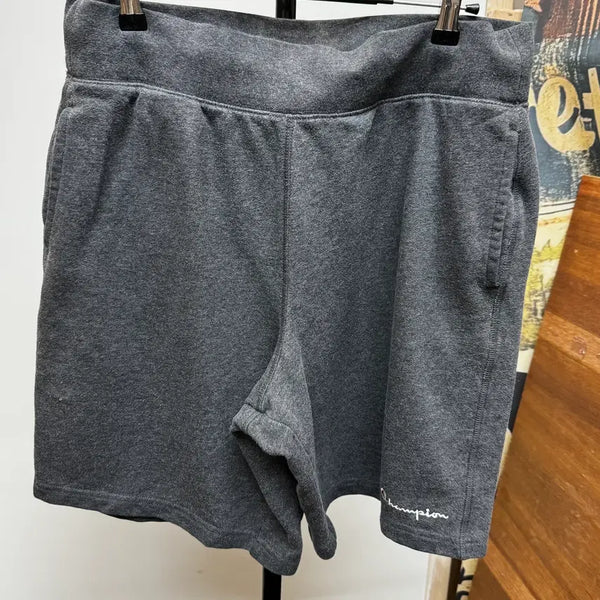 [BUNJANG] Champion USA Imported Sweat Shorts Training Pants L Grey / 남성 챔피온 미국직수입 스웻 반바지 트레이닝팬츠 L 그레이 운동복