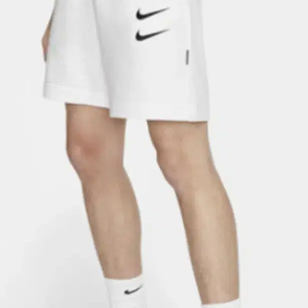 [BUNJANG] Nike Double Swoosh Cotton Shorts / 나이키 더블 스우시 코튼 반바지