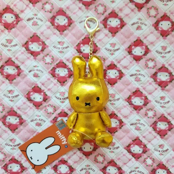 [BUNJANG] Gold Miffy Keyring / 골드 미피 키링