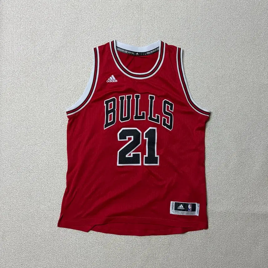 [BUNJANG] Adidas Chicago Bulls #21 Butler Jersey / 아디다스 L 시카고 불스 유니폼 백넘버 21 버틀러