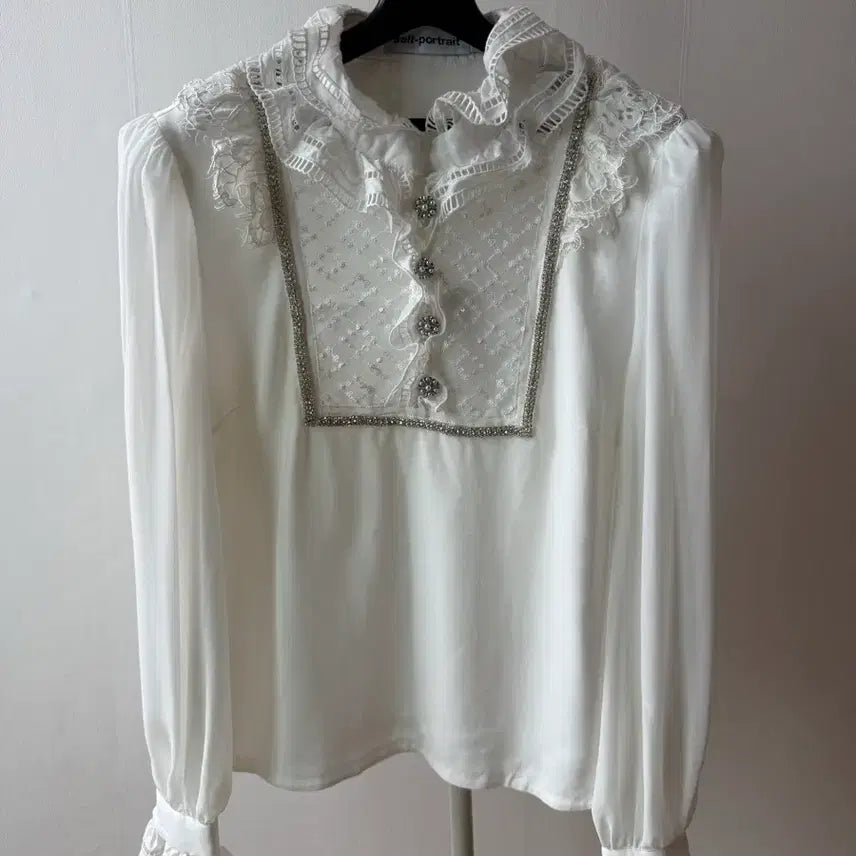 [BUNJANG] Self-Portrait Lace Blouse / 셀프포트레이트 레이스 블라우스