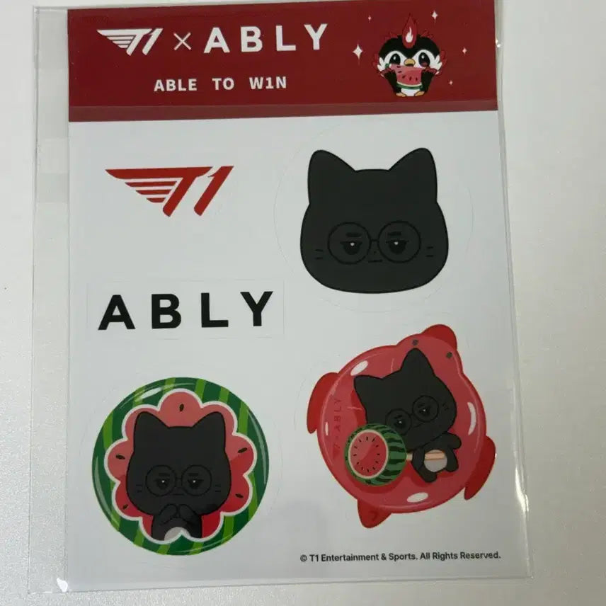 [BUNJANG] T1 x ABLY Collaboration Faker Sticker / T1 에이블리 콜라보 스티커 (페이커)