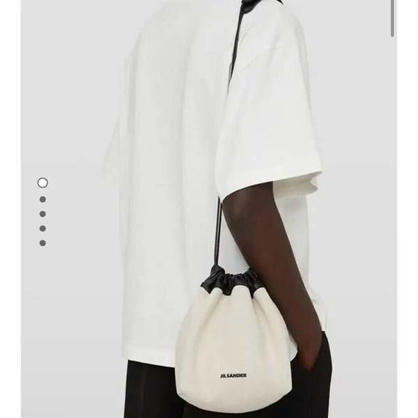 [BUNJANG] Jil Sander Drawstring Small Bucket Bag / 질샌더 드로우스트링 스몰 버킷백