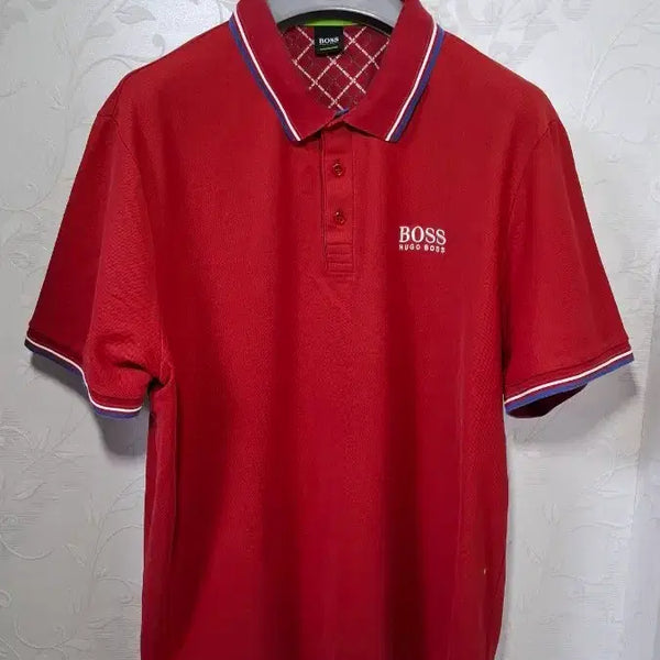 [BUNJANG] Hugo Boss Paddy Pro Performance Polo Shirt (XXXL, Red) / (정품 일본판) 휴고보스 기능성 폴로티셔츠 115 빅사이즈
