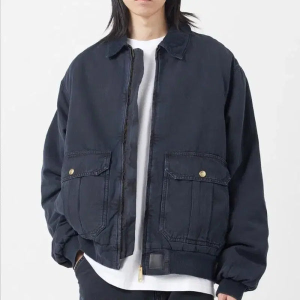 [BUNJANG] Carhartt WIP Stanton Jacket Black L / [새상품]칼하트 wip 스탠톤 stanton 자켓 블랙 L