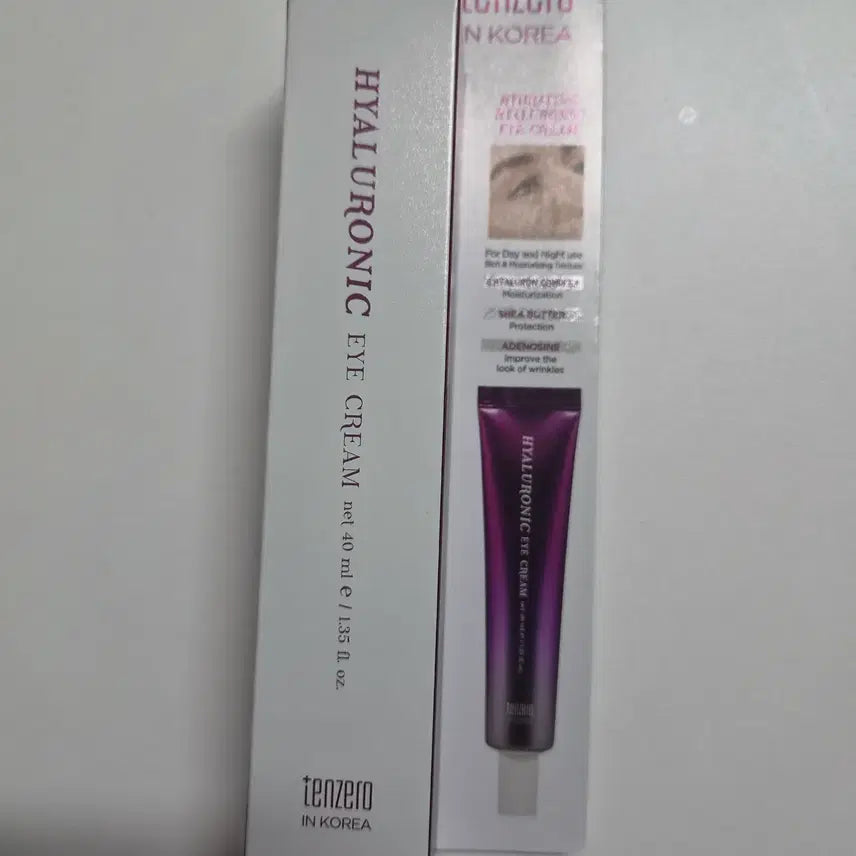 [BUNJANG] Ten Zero Hyaluronic Eye Cream 40ml / 텐제로 히알루로닉 아이크림 40ml 새상품 보습 눈가케어