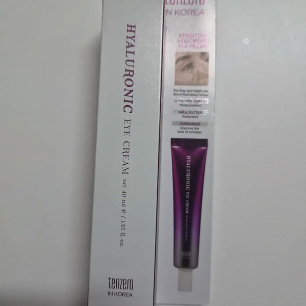 [BUNJANG] Ten Zero Hyaluronic Eye Cream 40ml / 텐제로 히알루로닉 아이크림 40ml 새상품 보습 눈가케어
