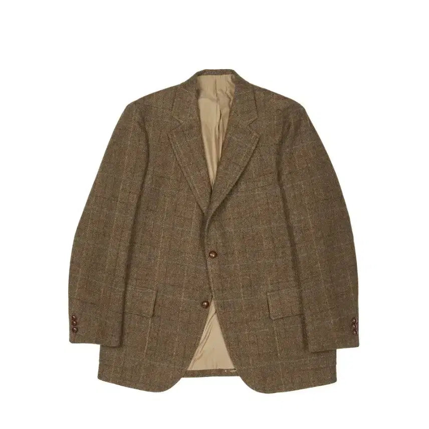 [BUNJANG] Anatomica University Jacket Brown Check Size 40 / 아나토미카 유니버시티 자켓 40