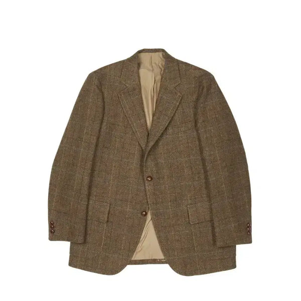 [BUNJANG] Anatomica University Jacket Brown Check Size 40 / 아나토미카 유니버시티 자켓 40