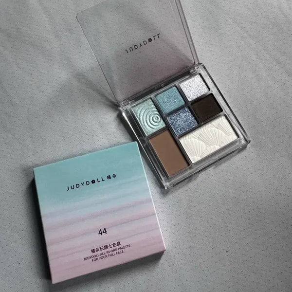 [BUNJANG] JudyDoll Eyeshadow Palette No. 44 Ice Blue / 쥬디돌 아이섀도우 팔레트 44호 아이스블루