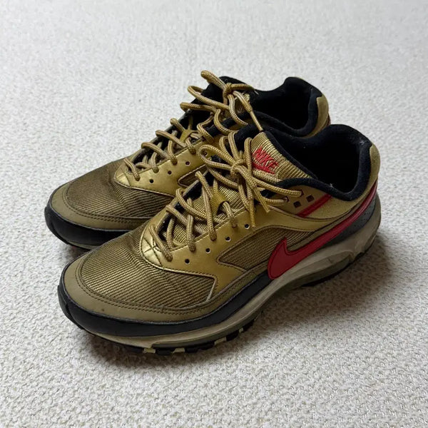 [BUNJANG] Nike Air Max 97 Metallic Gold University Red Black (260) / (거래가 28) 나이키 260 에어 맥스 97 메탈릭 골드 유니버시티 레드 블랙