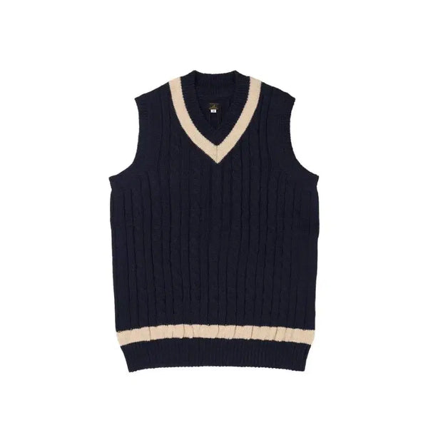 [BUNJANG] Anatomica Cricket Vest Navy / 아나토미카 크리켓 베스트