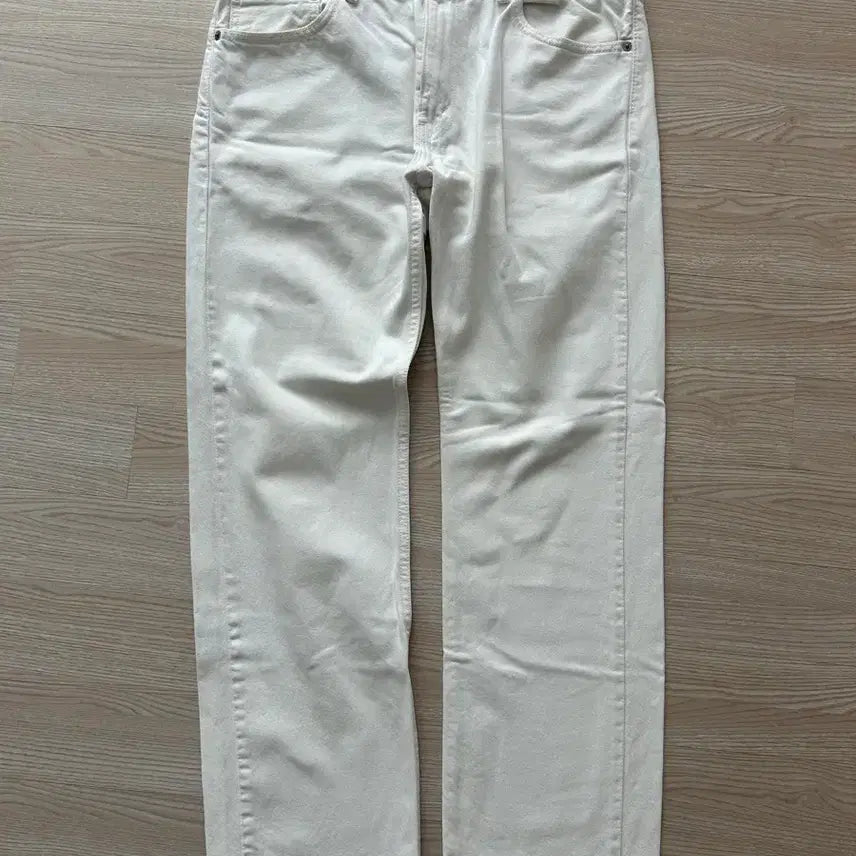 [BUNJANG] Levi's 505 White Denim Pants / 라바이스 505 화이트 데님팬츠